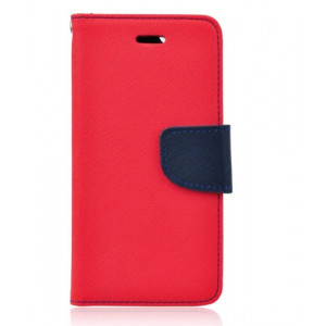 Bočné knižkové púzdro  Sony Xperia Z5 , červená látka